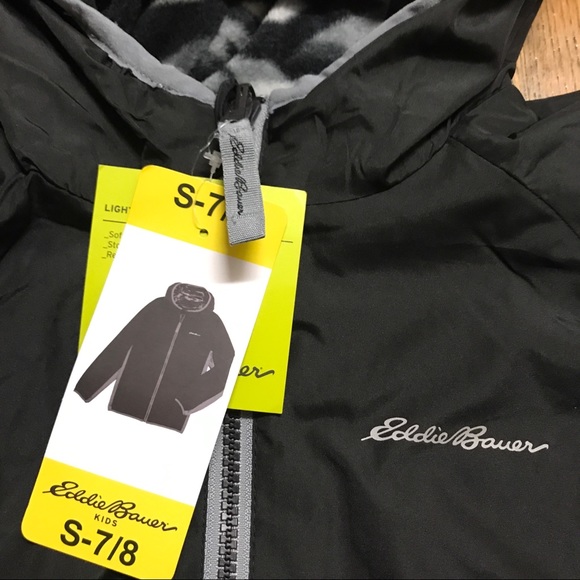 Eddie Bauer Boys Reversible Jacket - L (14/16) - Picture 5 of 11